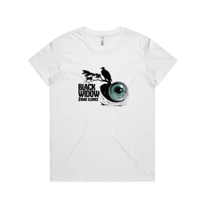 Black Widow Women's T-Shirt - Black Design Thumbnail