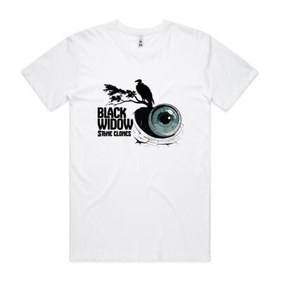 Black Widow Men's T-Shirt - Black Design Thumbnail