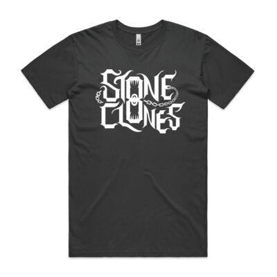 SC Large White Logo Men's T-Shirt Thumbnail