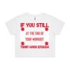 AS Colour / Wo's CROP TEE Thumbnail