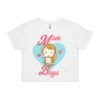 AS Colour / Wo's CROP TEE Thumbnail